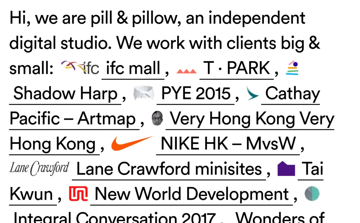 Web Design Inspiration - Pill & Pillow