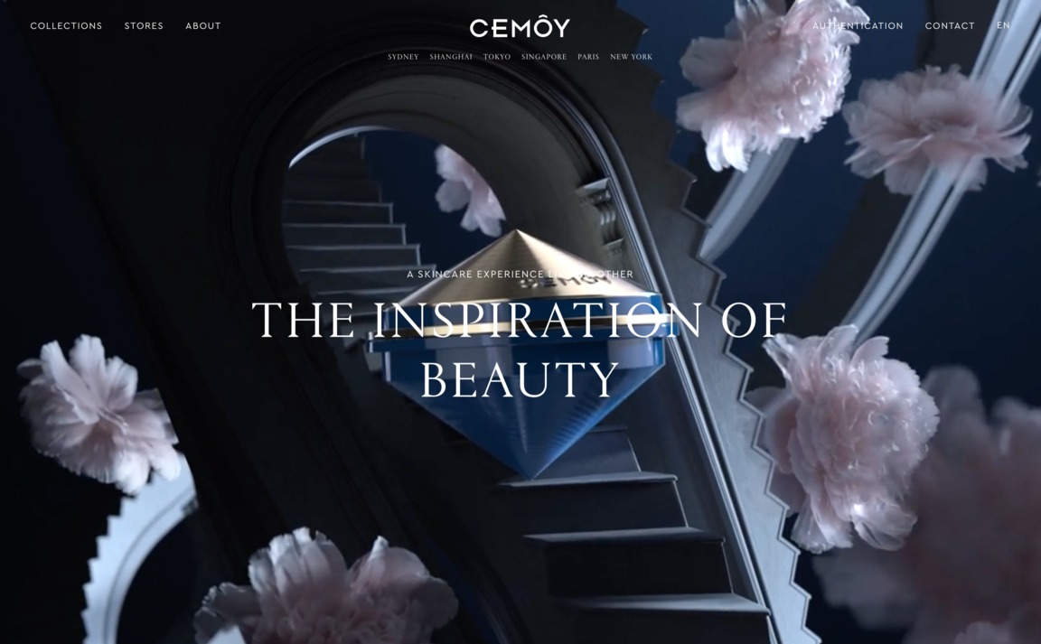 Web Design Inspiration - Cemoy