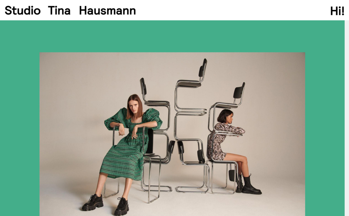 Web Design Inspiration - Studio Tina Hausmann