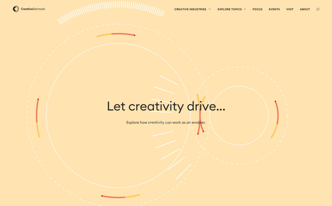 Web Design Inspiration - Creative Denmark