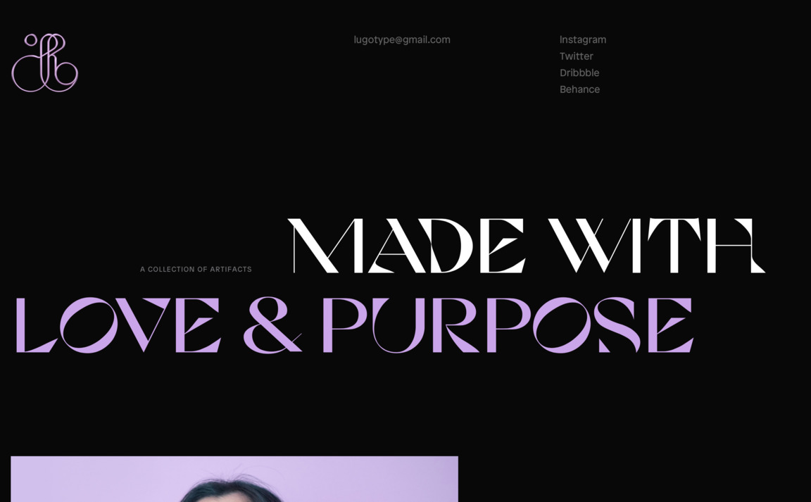 Web Design Inspiration - Lu Yu