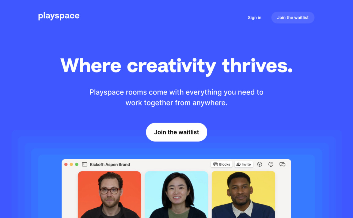 Web Design Inspiration - Playspace