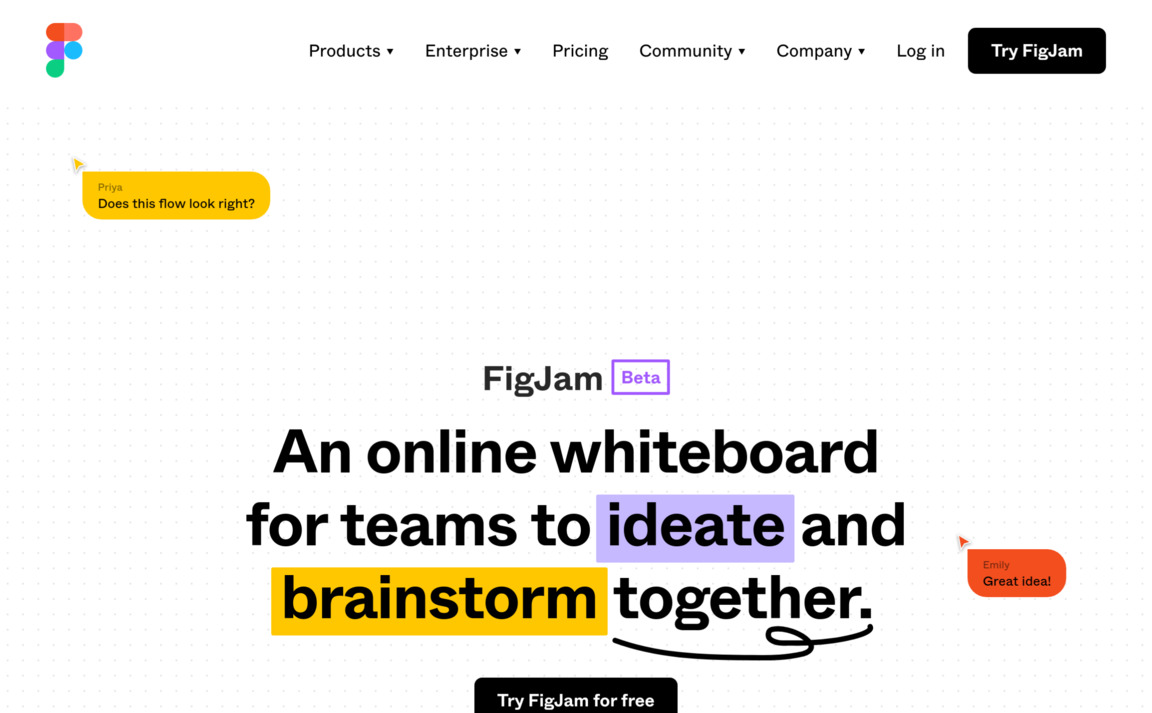Web Design Inspiration - FigJam
