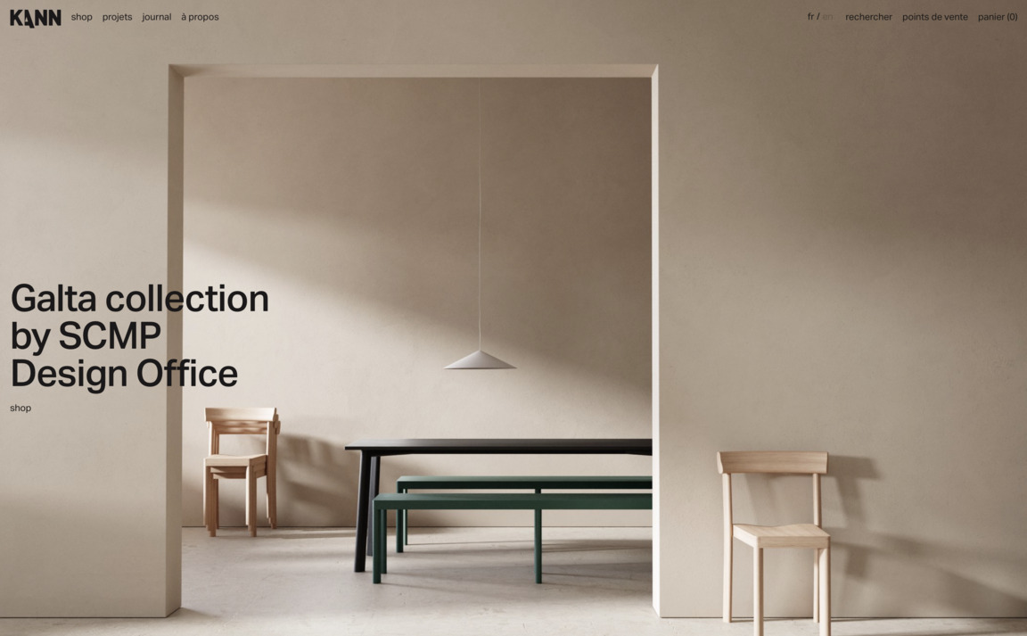 Web Design Inspiration - Kann Design