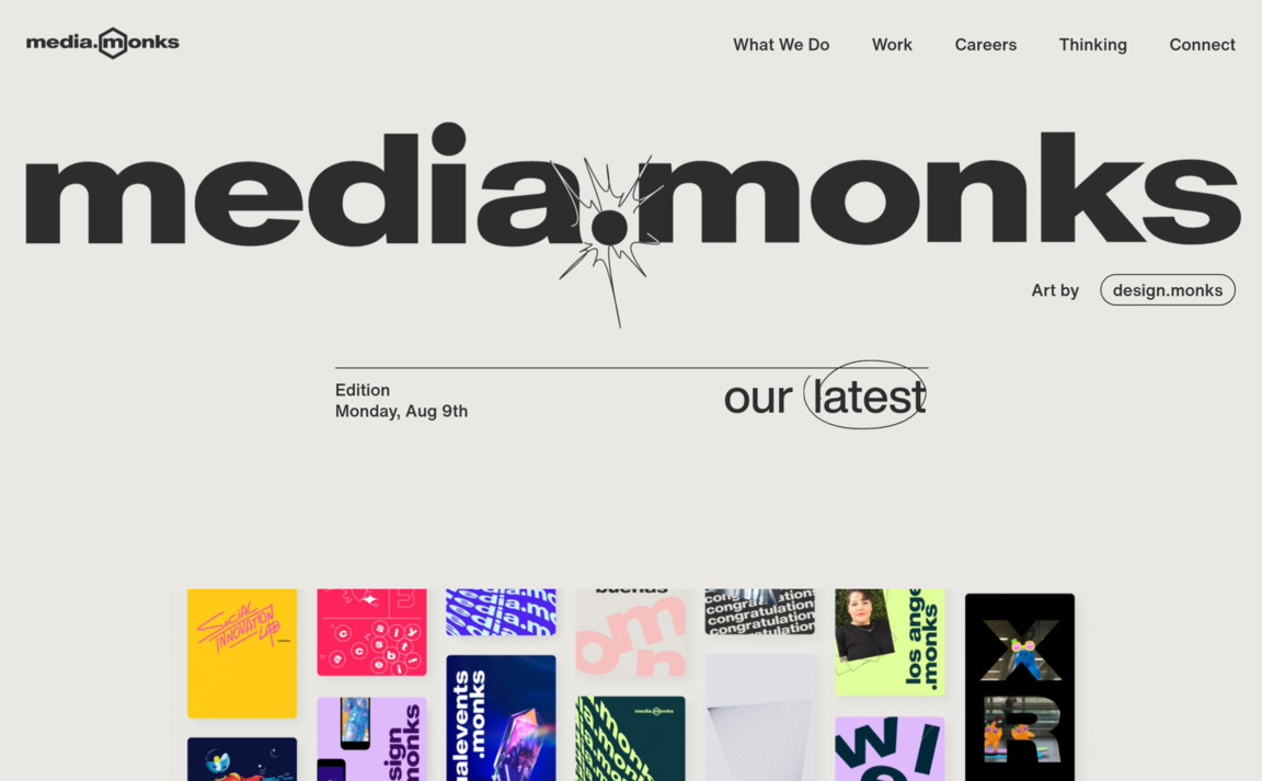 Web Design Inspiration - Media Monks