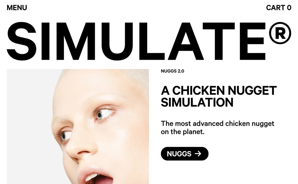 Web Design Inspiration - Simulate