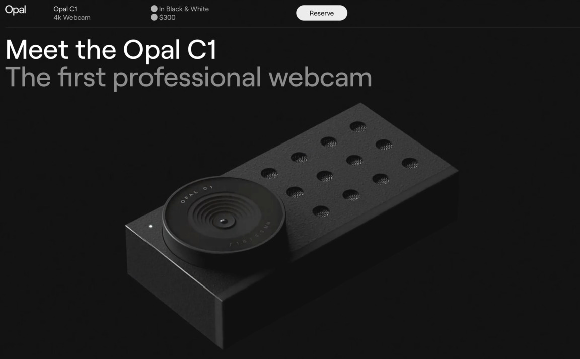 Web Design Inspiration - Opal