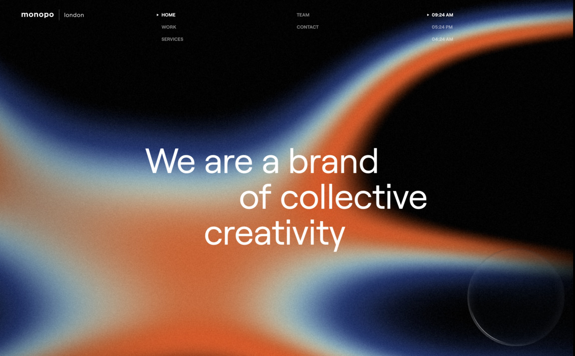 Web Design Inspiration - Monopo