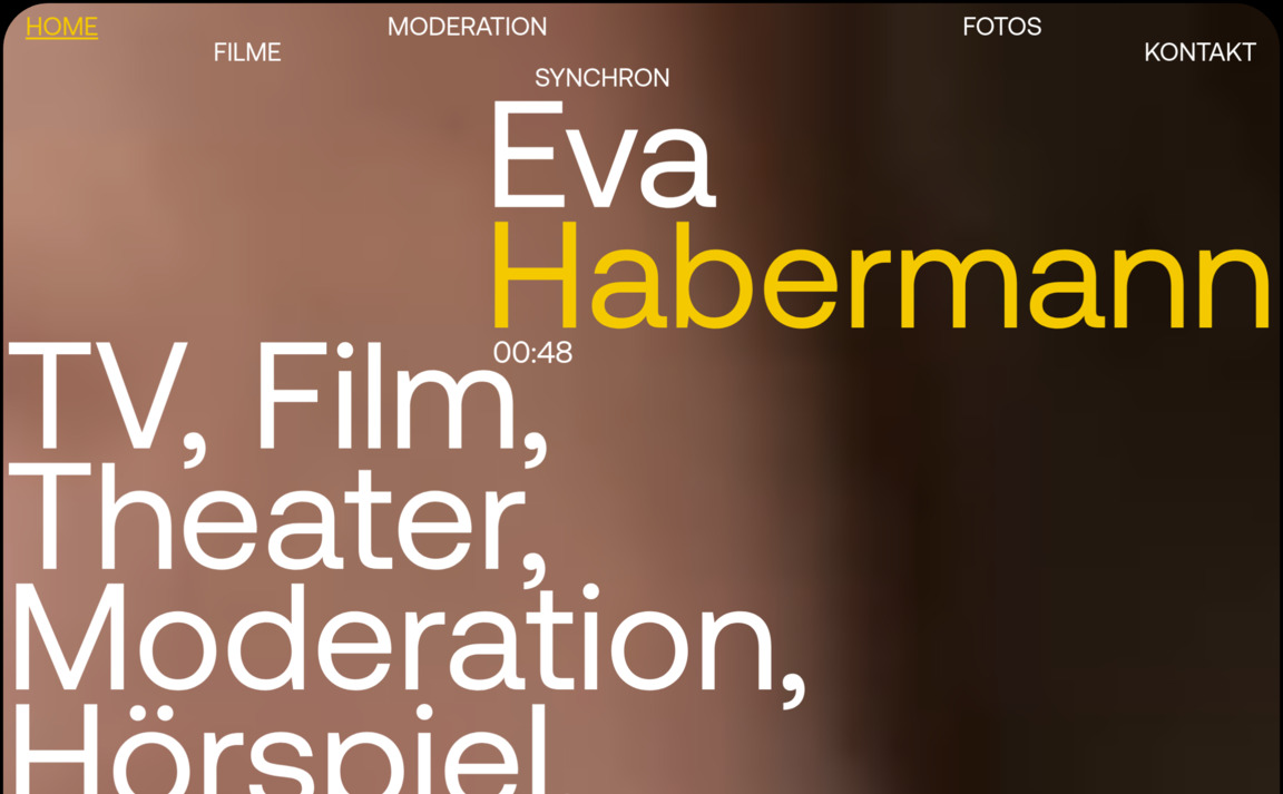 Web Design Inspiration - Eva Habermann