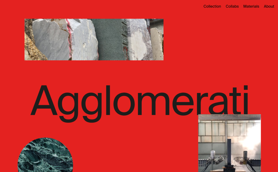 Web Design Inspiration - Agglomerati