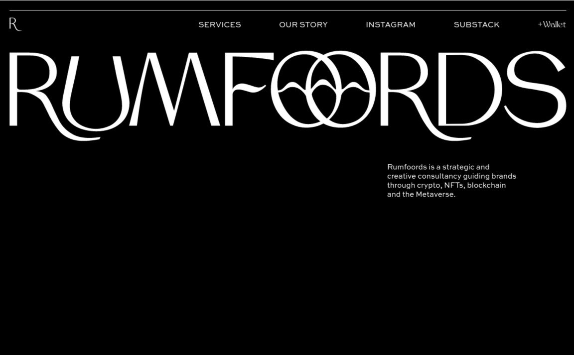 Web Design Inspiration - Rumfoords