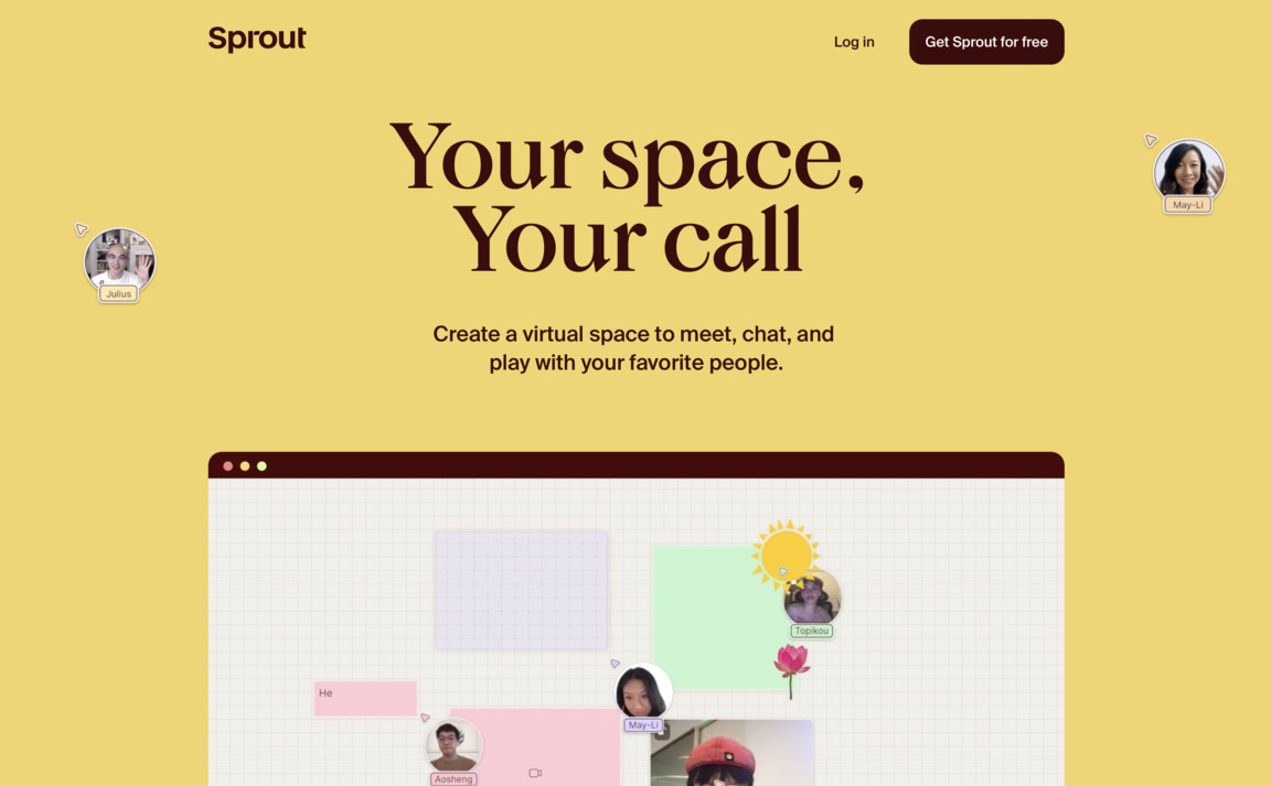 Web Design Inspiration - Sprout