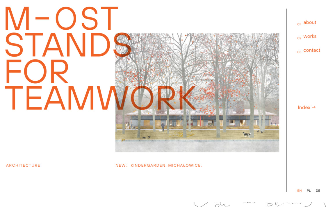 Web Design Inspiration - M-OST