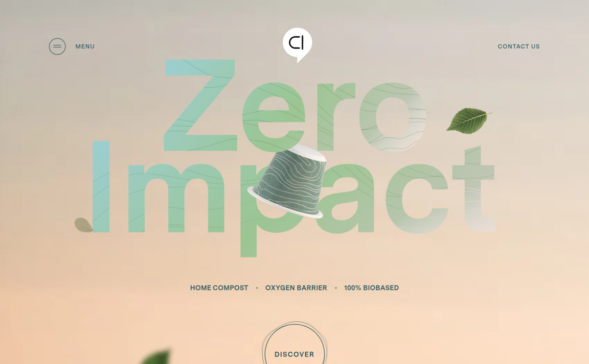 Web Design Inspiration - Capsul’in Zero Impact